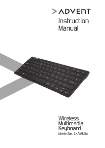 Manual Advent AKBMM14 Keyboard