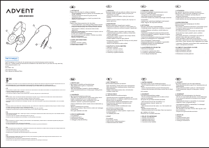 Mode d’emploi Advent ADE-HSNC200 Headset