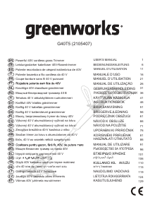 Handleiding Greenworks G40T5 Grastrimmer