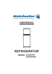 Handleiding Kelvinator KI220TFH Koel-vries combinatie