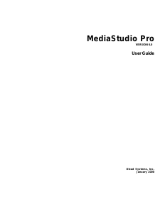 Manual Ulead MediaStudio Pro 6.0