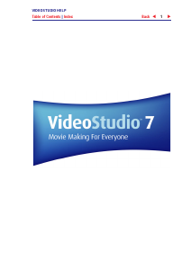 Manual Ulead VideoStudio 7