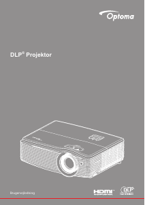 Brugsanvisning Optoma W512 Projektor