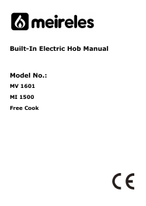 Manual Meireles MV 1601 Hob