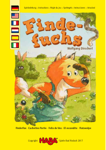 Manual de uso Haba 303583 Finderfox