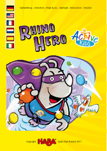 Manual de uso Haba 303615 Rhino Hero