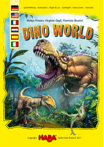 Manual de uso Haba 303584 Dino World