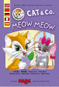 Manual Haba 302699 Cat & Co. - Meow Meow