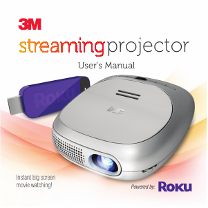 Manual 3M SPR1000 Projector