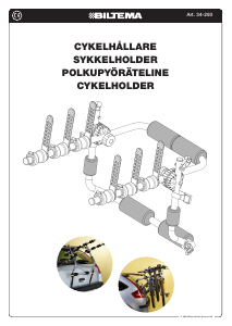 Bruksanvisning Biltema 34-293 Sykkelstativ