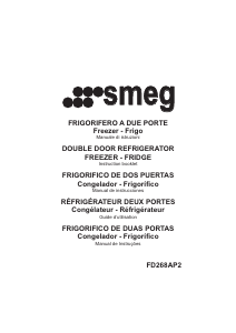 Manual de uso Smeg FD268AP2 Frigorífico combinado
