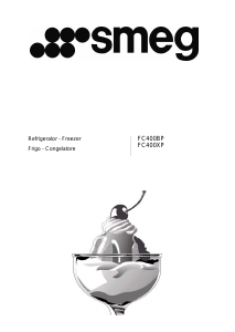 Manual Smeg FC400XP Fridge-Freezer