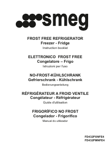 Manual Smeg FD432PMNFE4 Fridge-Freezer