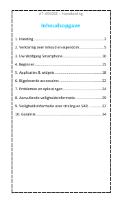 Handleiding Wolfgang AT-AS50SE Mobiele telefoon