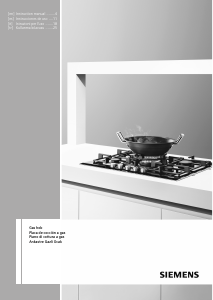 Manual Siemens ER17362EU Hob