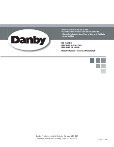 Manual Danby DIM2500WDB Ice Cube Maker