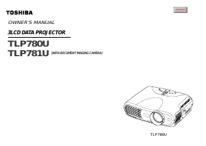 Handleiding Toshiba TLP-781U Beamer