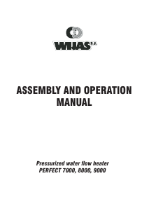 Handleiding Wijas Perfect 8000 Boiler