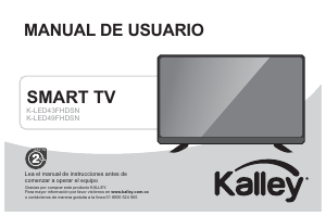 Manual de uso Kalley K-LED49FHDSN Televisor de LED