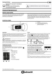 Bruksanvisning Bauknecht KGIE 1180 SF A++ Kjøle-fryseskap