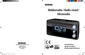 Mode d’emploi TERRIS RW 584 Radio-réveil