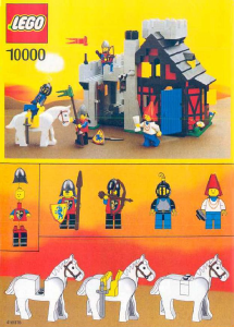 Manual Lego set 10000 Castle Guarded inn