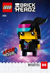 Manual de uso Lego set 41635 Brickheadz Wyldstyle