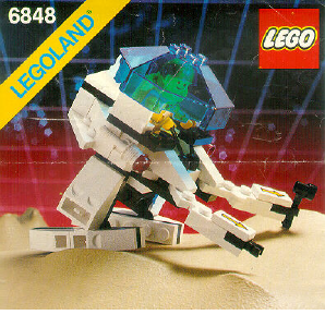 Bedienungsanleitung Lego set 6848 Futuron Strategic pursuer