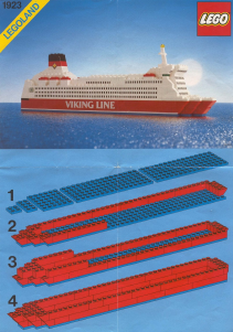 Manual Lego set 1923 Promotional Viking Line ferry