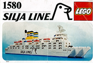 Handleiding Lego set 1580 Promotional Silja Line veerboot