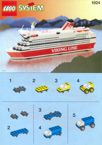 Manual Lego set 1924 Promotional Viking Line ferry