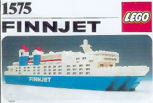 Bedienungsanleitung Lego set 1575 Promotional Finnjet Fähre