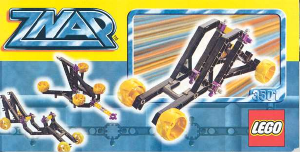 Handleiding Lego set 3501 ZNAP Jet car