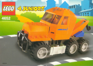 Instrukcja Lego set 4652 4Juniors Laweta