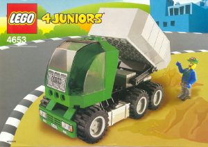 Manual Lego set 4653 4Juniors Camion de gunoi