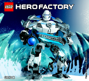 Kasutusjuhend Lego set 6230 Hero Factory Stormer XL