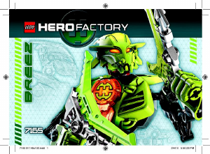 Manual de uso Lego set 7165 Hero Factory Natalie Breez