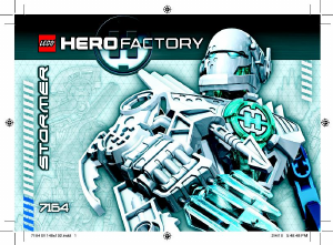 Kullanım kılavuzu Lego set 7164 Hero Factory Preston stormer