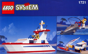 Bedienungsanleitung Lego set 1721 Town Sandypoint Marina Yachthafen