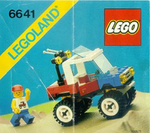 Bedienungsanleitung Lego set 6641 Town 4-Wheelin Truck Jeep