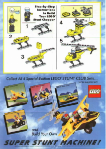 Handleiding Lego set 1561 Town Stunthelikopter