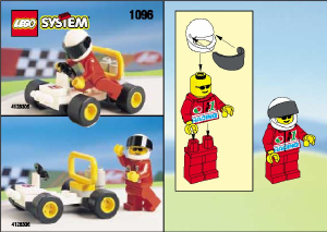 Handleiding Lego set 1096 Town Racebuggy