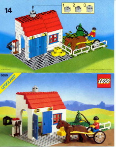 Bedienungsanleitung Lego set 6355 Town Derby Traber