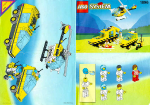 Bedienungsanleitung Lego set 1896 Town Trauma Team