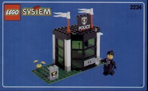 Bedienungsanleitung Lego set 2234 Town Polizei Verfolgungsjagd