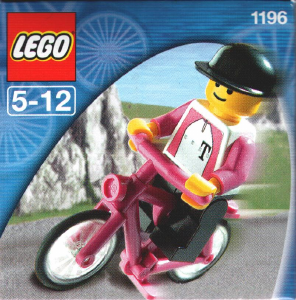 Handleiding Lego set 1196 Town Telekom wielrener