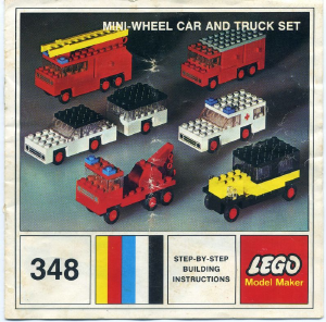 Bedienungsanleitung Lego set 3482 Town Auto un Lastwagen