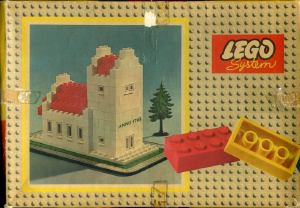 Manual Lego set 3092 Town Igreja