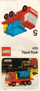 Handleiding Lego set 435 Town Kiepwagen