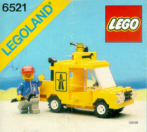 Bedienungsanleitung Lego set 6521 Town Pannenwagen